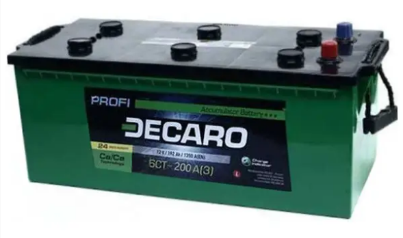 Акумулятор 200Ah-12v DECARO PROFI (513х223х217), L,EN1450